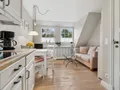 Kleine Wohnküche in der Einliegerwohnung