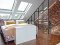 Schlafzimmer mit Blick in den Sternenhimmel