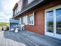 Terasse mit Strandkorb